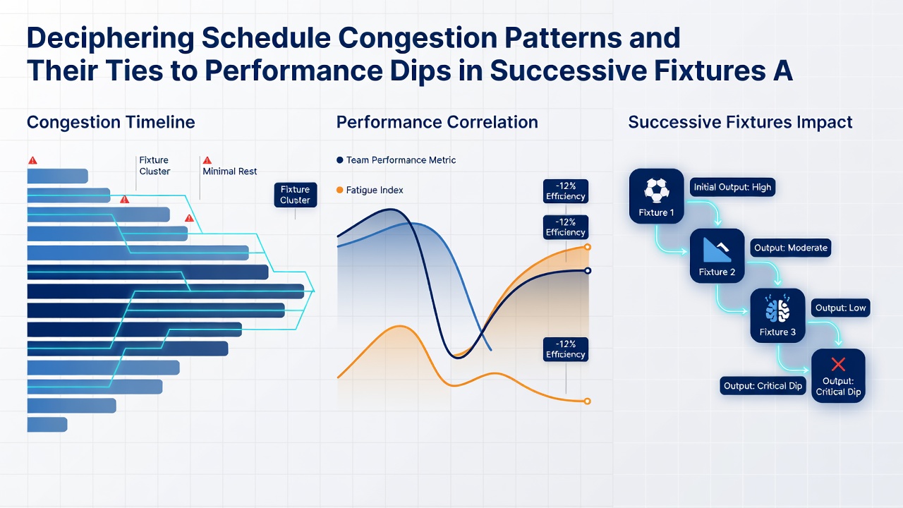 Chart illustrating performance metrics before and after international breaks with successive fixture data points