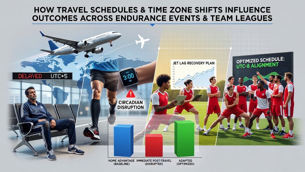 Motor racing teams managing equipment and personnel across global time zones during competition seasons